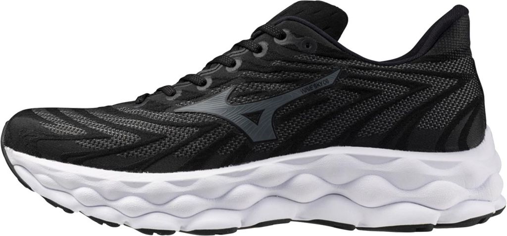 Mizuno Wave Sky 8 M-BLACK/GREY-UK 7,5