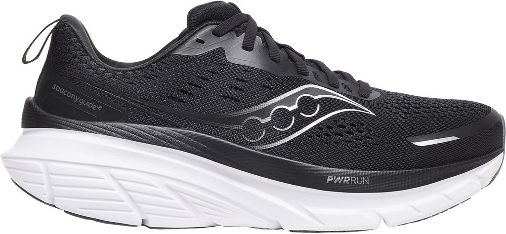 Saucony Guide 18 Wide W Löparskor Black/White, USL 7,5