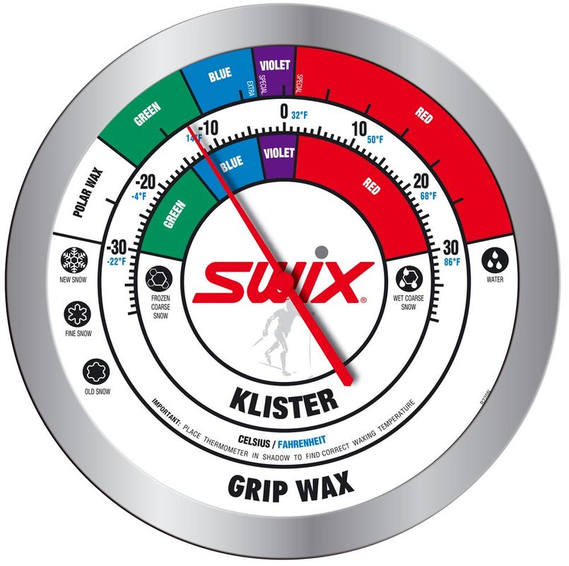 Swix Round Wall Thermometer