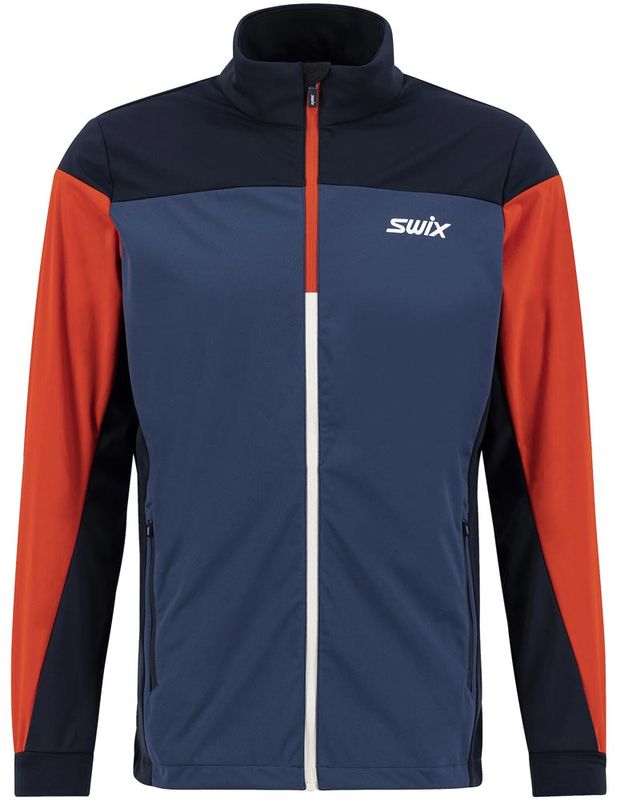 Swix Cross Jacket M Längdskidjacka Lake Blue, XXL