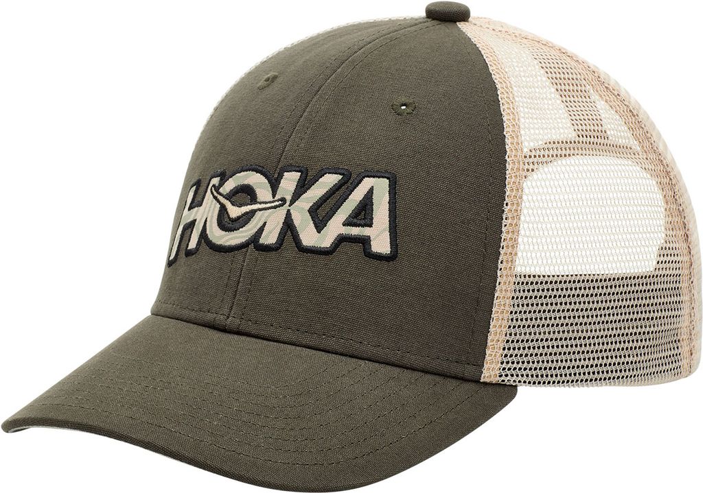 Hoka One One Logo Trucker Löparkeps Slate, OZ