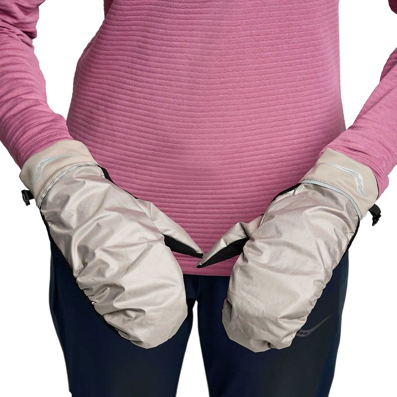 Saucony Hurricane Convertible Mitt U Löparhandskar Ridge, L