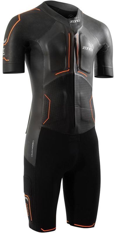 Zone3 Evolution Swimrun M Våtdräkt Black/Orange/Gunmetal, M