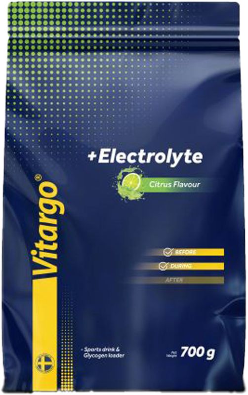 Vitargo +Electrolyte 700g Påse-CITRUS