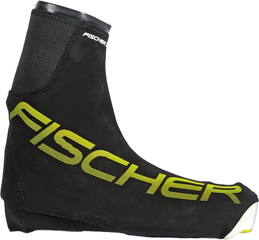 Fischer Boot Cover Race -15-BLACK/YELLOW-S