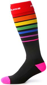 Noname O-Socks Striped-PINK-L