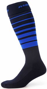 Noname O-Socks Striped-DARKBLUE-XS