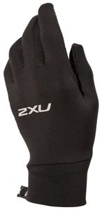 2XU Reflective Run Glove-BLACK-XL