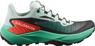 Salomon Genesis W-BLACK/GREEN-UK 5