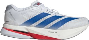 Adidas Adizero Boston 13 M-WHITE/BLUE-UK 9