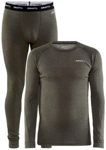 Craft Core Wool Merino Set M-DARKOLIVEGREEN-L