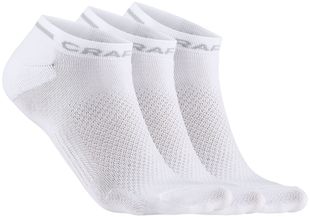 Craft Core Dry Shafless Sock 3-pack-WHITE-34/36