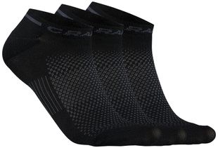 Craft Core Dry Shafless Sock 3-pack-BLACK-34/36