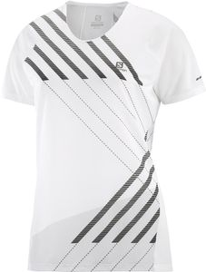 Salomon Sense Aero SS Tee W-WHITE-L