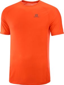 Salomon Cross Rebel SS Tee M-RED-L