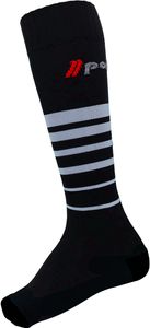 Pölder O-Sock Long-BLACK/WHITE-42/44