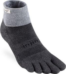 Injinji Trail Midweight Mini-Crew-GREY-L