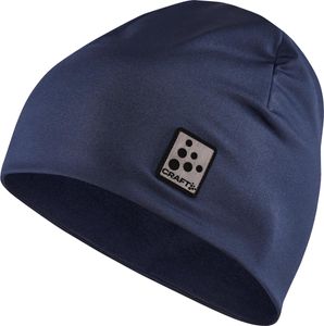 Craft ADV Microfleece Hat-BLACK/BLUE-OZ