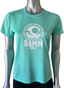 Saucony Stopwatch SS W BAMM 2022-TURQUOISE-L