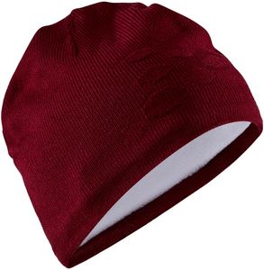 Craft Core Six Dots Knit Hat-RED-OZ