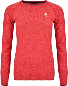 Odlo T-Shirt L/S Essential Seamless W-RED-XL