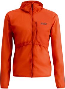 Swix Pace Wind Light Hooded Jacket M-RED-M