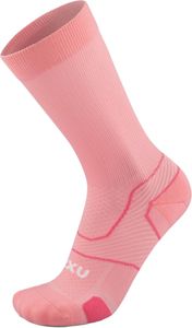 2XU Vectr Crew Socks-PINK-M