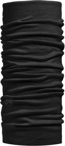 Buff Lightweight Merino Wool Neckwear-BLACK-OZ