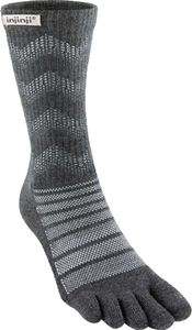 Injinji Outdoor Midweight Crew Wool-GREY-XL