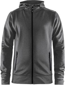 Craft Noble Full Zip Hood M-DARKGREY-M
