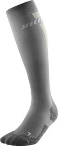 CEP Ultralight Socks Tall v3 M-GREY/GREEN-III