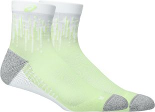 Asics Performance Run Sock Quarter U-WHITE/YELLOW-39/42