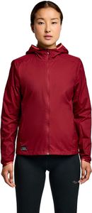 Saucony Peregrine Packaway Jacket W-DARKRED-M