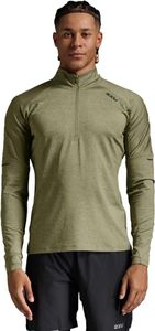 2XU Aero 1/2 Zip M-DARKOLIVEGREEN-S