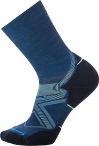 Smartwool Run Cold Weather Targeted Cushion Crew Socks-DARKBLUE-L