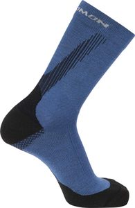 Salomon Club Line XC Racing Sock-BLUE-M