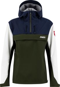 Swix Blizzard Anorak M -24-DARKOLIVEGREEN-M