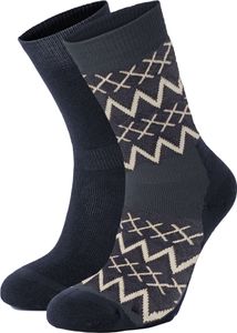 Johaug Wool Socks 2-pack W-DARKBLUE-36/38