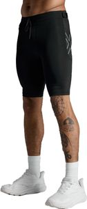 2XU Aero Mesh Compression Shorts M-BLACK/GREY-L
