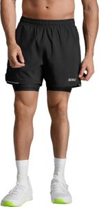 2XU Aero Mesh 2-in-1 5-inch Shorts