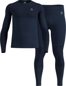 Odlo Fundamentals Performance Warm Set M-NAVY-L
