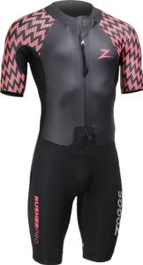 Zoggs Rusher Pro Shorty M-BLACK/RED-M