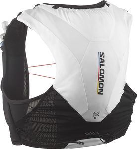 Salomon ADV Skin 5 Vest Race Flag-WHITE/BLUE-M
