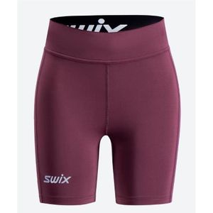 Swix Pace High Waist Half Tights W-PLUM-L